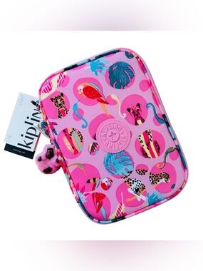 Kipling 100 Pens Cosmetic Case Accessories Safari Party